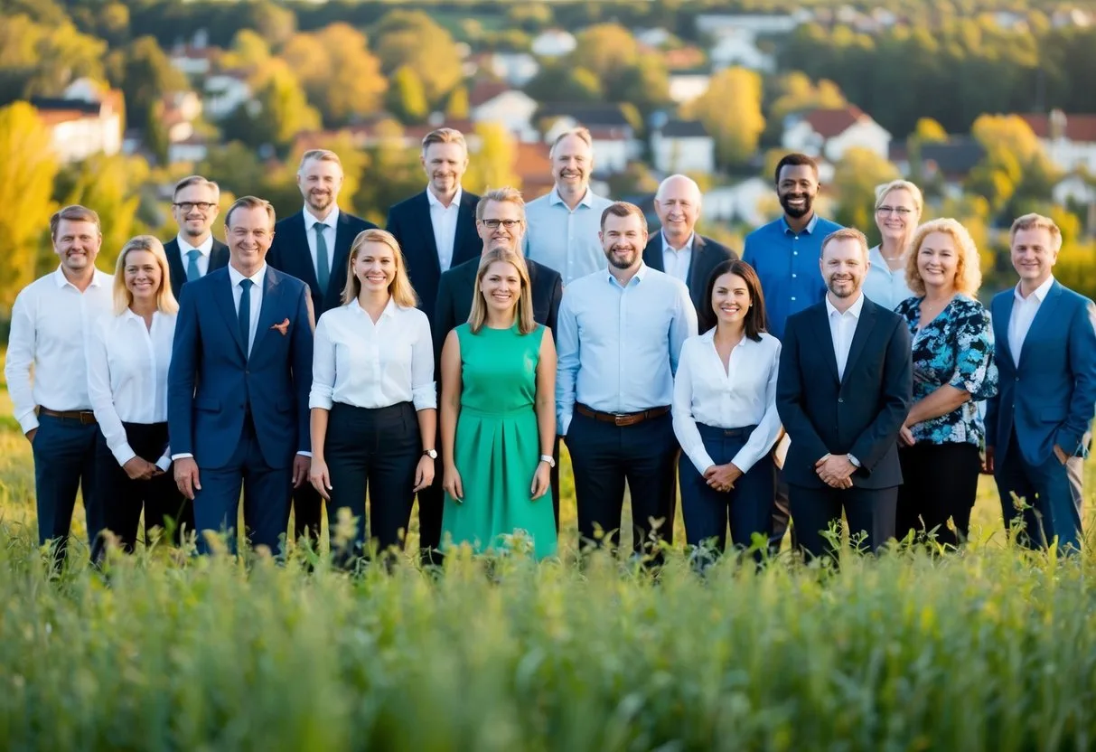 En gruppe forskellige virksomheder i Danmark deltager aktivt i bæredygtige praksisser såsom at reducere kulstofemissioner og implementere miljøvenlige politikker for at bidrage til en grønnere fremtid